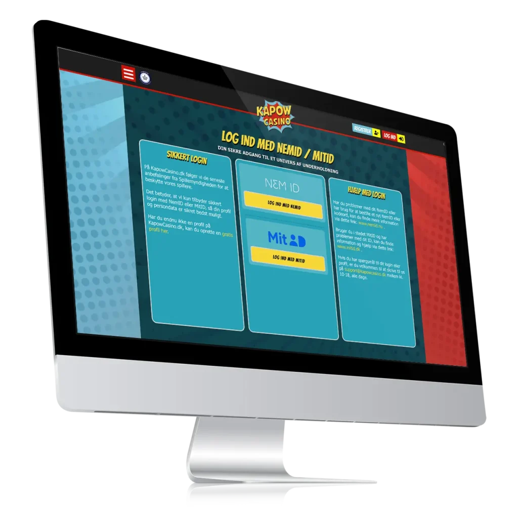 Kapow Casino Login